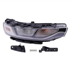 2020-2022 Kia Soul Right Headlight Assembly Halogen DRL With Bulb