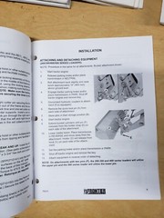 Frontier Pallet Fork, Bale Spear Loader Attachments Operators & Parts Manual
