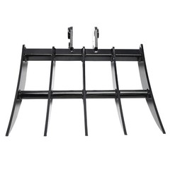 Alloy Steel Rake Attachment For Mini Excavators Excavator Small Digger R1