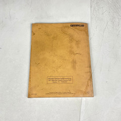 Caterpillar 4G63, 4G64 Gasoline Engines Parts Manual (Part Number: 98715-40020)