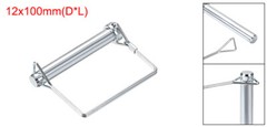 1/2″ Dia Trailer Coupler Pin 3-15/16″ Long Square Pto Pin