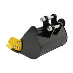 2T/4409.25 lbs Bucket Mini Excavator Bucket w/Metal Teeth ﻿Excavator Kampf