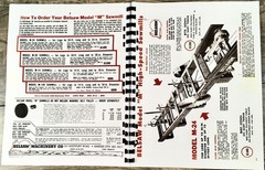Foley Belsaw M M-14 M-14D M-20 M-24 Sawmill Operators Manual Parts Catalog