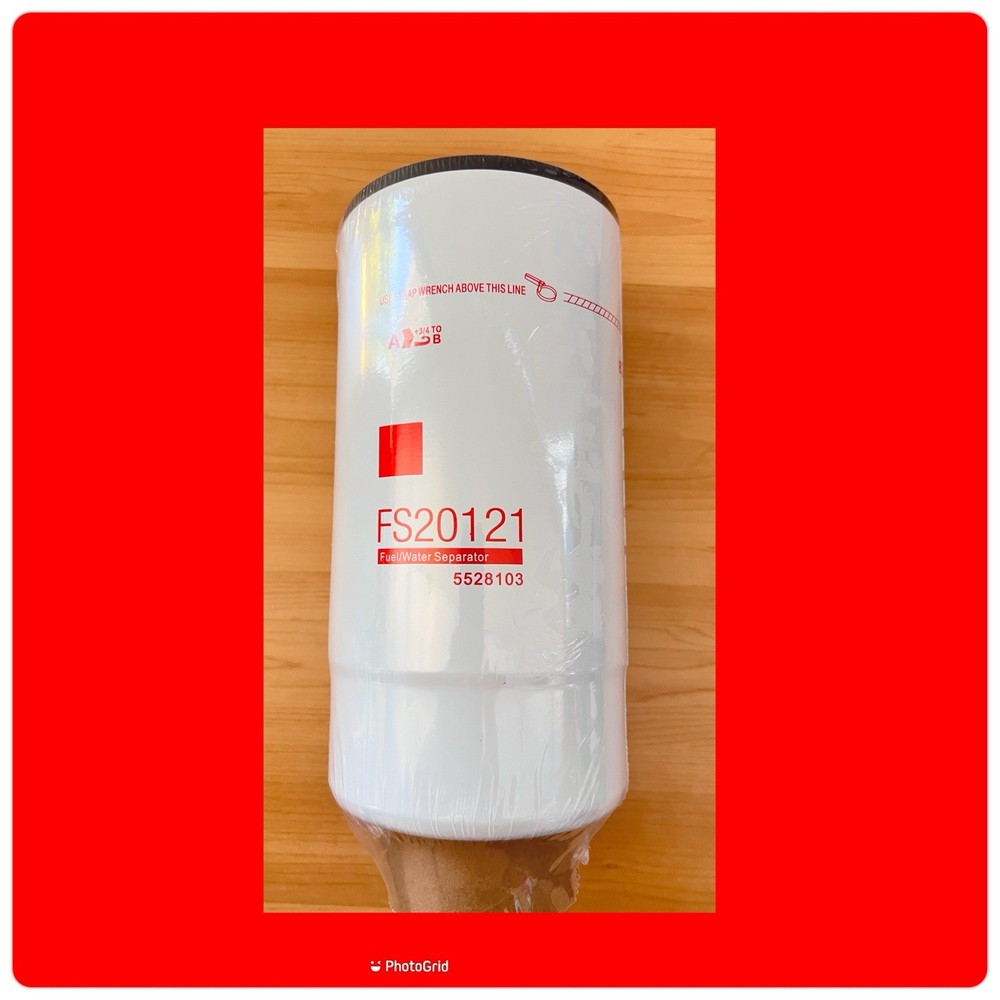 Fuel Water Separator Filter FS20121 for Cummins L9 B6.7 V QSB QSL Engine