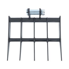Rake Attachment For Mini Excavator 1 To 1.5Ton Digger w/Pins*2