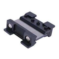 Cast Steel Vise Mount Metal Brake Bender Attachment, 0-90° Bending Angle BDS-4