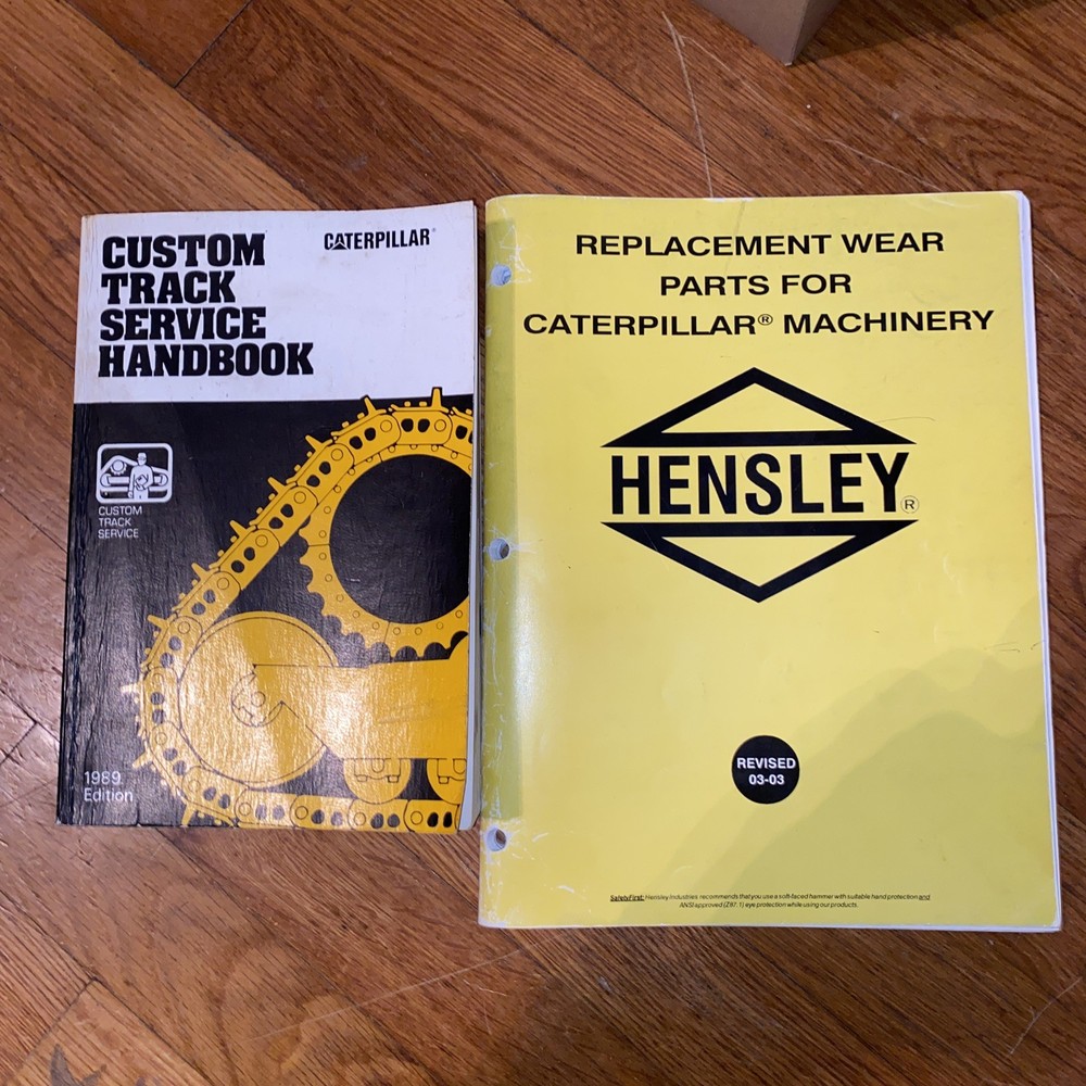 CAT Caterpillar Custom Track Service Handbook Tractor Dozer Crawler shop + More