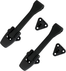 Hood Latch Kit Hood Latches 2PCS Compatible with Ford L9000/ Ford Semi Trucks Ac