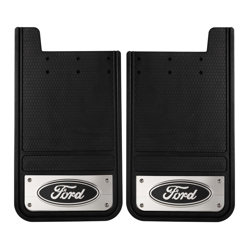 Plasticolor Ford Heavy Duty Rear 12 X 23 Mud Guards 12 X 23 Rear Mud Guards By