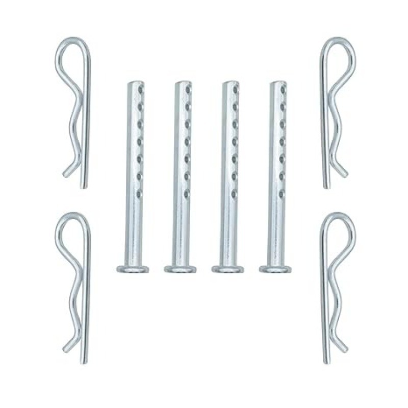 Set of 4 Clevis Pin with R – Clip 1/4 X 2-1/2 inches