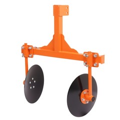 Fits Cat 1 Tractors, Steel 3 Point 48″ Adjustable Disc Bedder Disc Harrow