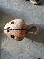 6719791 jbf ton crane ball block hook 125 pounds lb B68033R crosby