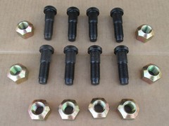 For Bobcat Lug Nut & Stud Kit 751 753 763 773 863 873 883 wheel rim skid steer