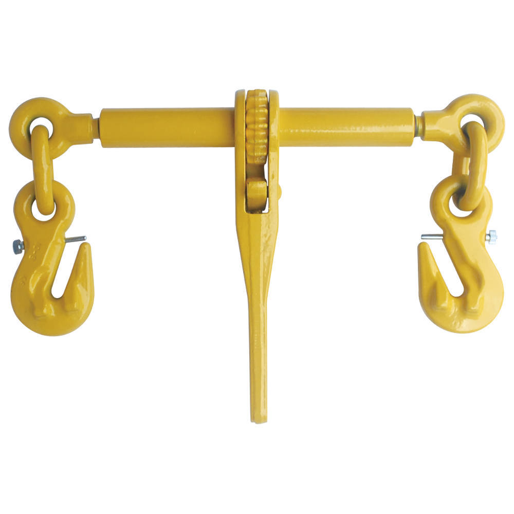 1/2″ Grade 80 Chain Load Binder Ratchet Type Painted Yellow