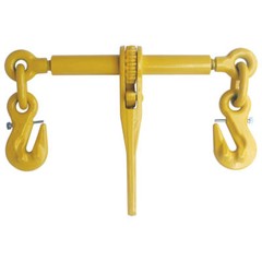 1/2″ Grade 80 Chain Load Binder Ratchet Type Painted Yellow