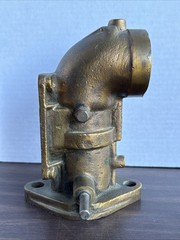 Vintage Antique Brass Tractor Carburetor Part Marked AAe 1 , 5lbs 4oz 7” L Rare!
