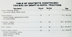Case 930 931 941 Comfort King Tractor Service Manual Parts Set SN 8258382-Up