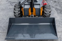 New 23HP Mini Skid Steer Loader Stand On EPA Certified Engine Electric Start