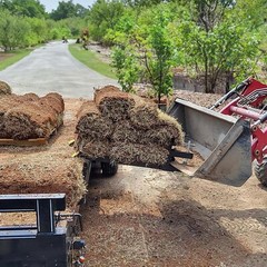 42″ Clamp Debris Forks Tractor Skid Steer Loader Bucket Pallet Forks Heavy Steel