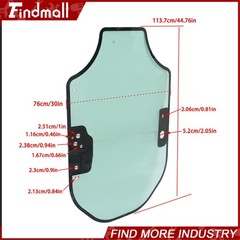 345-6230 3456230 CA3456230 Cab Door Glass For Caterpillar D Series 259D 257D