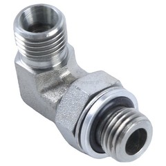 New M14x1.5 Din 90° Male To Male Chinese Mini Excavator And Attachments Fitting