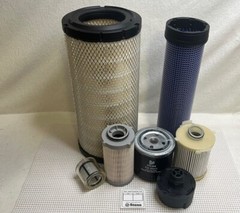 1000 Hours Maintenance Filter Kit for Caterpillar 259D 279D 279D3 289D 299D 299D