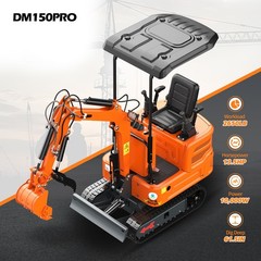 mini excavator1ton, 13.5 hp, hydraulic grab | Pilot control/B&S engine, EPA