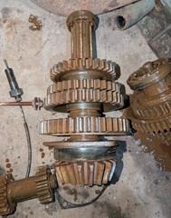 Farmall M Tractor M&W 9 Speed Transmission Set Up Cable Style 9 Speed