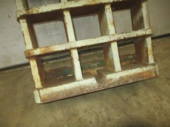 Oliver 1650 Original Cast Iron Bar Grill 158875A NICE, Tractor