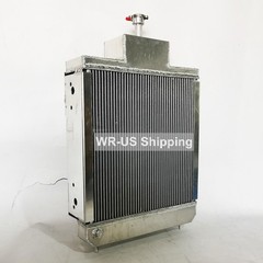 OEM# D89103 D77843 Aluminum Tractor Radiator For Case 580C 584C 585C 586C Models