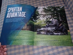 New SPARTAN 2024 DEALER CATALOG BOOK LAWN MOWERS COMMERCIAL GRADE Book PROMO