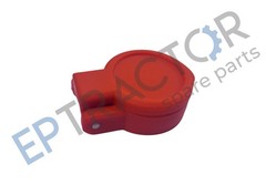 2 pcs Black + 2 pcs Orange Female Hydraulic Quick Coupler Dust Cap 1.49″ (38mm)