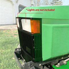 Front Black Grille For John Deere 415 425 445 455 Tractor Replaces For AM116207