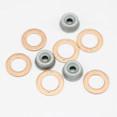 Injector Seal Kit With Heat Shield 19077-53650 FIT Kubota D1105, 3 Cylinder USA