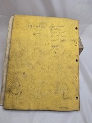Bucyrus-Erie Dynahoe Model C Operating Service Parts Manual Vintage M3 Book