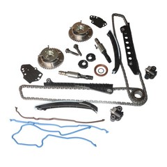 Timing Chain Kit & Cam Phaser & VVT Solenoids for Ford F-150 F-250 F-350 5.4L V8