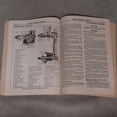 1951 GM Diesel Engine Maintenace Manual Series 71 2 Cycle