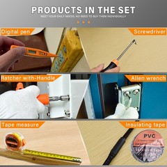 139 Piece Electric Screwdriver Set STT-139, Precision Screwdriver Kit