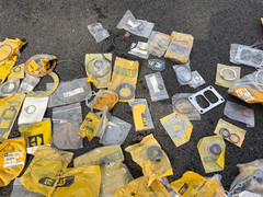 Caterpiller seals, gaskets and shims miscellaneous lot Cat