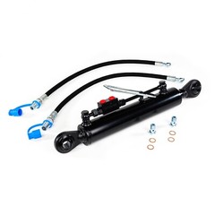 Hydraulic Top Link Cat. 2-2 with Locking Block 22 3/8” – 33 1/2 with 2 x Hose