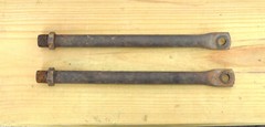 John Deere JD 13 1/4″ light bar mounting bracket support posts A B G 50 60 70