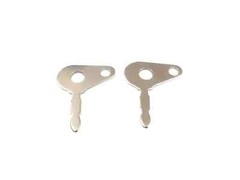 2x Keys T250 For Ferguson Nesan New Holland Bosch Scattrack Tractor #19-6