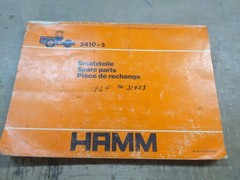 Hamm 2410-S Roller Spare Parts Manual