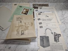 CLEVELAND MACHINE TOOL VISUAL GRIND ATTACHMENTS SALES INFORMATION LITERATURE