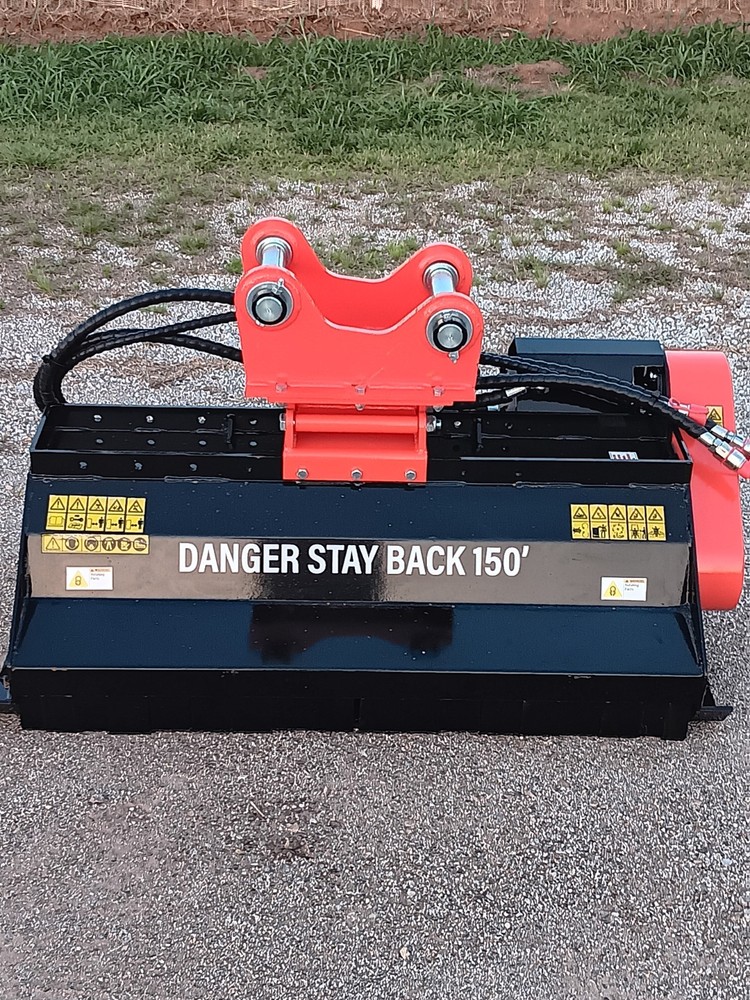 New MINI Excavator Flail Mower 43″ 45mm Pins For 35-90 Size Mini Excavators