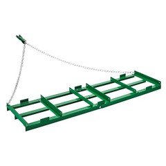 Uimoso 6 ft Towable Drag Harrow for Driveway Grading and Soil Leveling