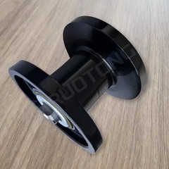 Wheel Radius- 5″ AGT Mini Excavator Center Idler Wheel fit H12 QH12 12 15 Series