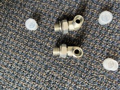 4PCS M14-M14 90 Degree Angle Elbow Screw Connector Fitting