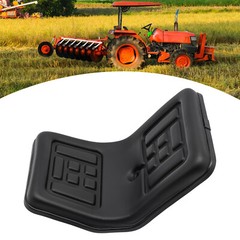 Tractor Seat Black Universal Seat with Slide Track Waterproof Excavator Seat