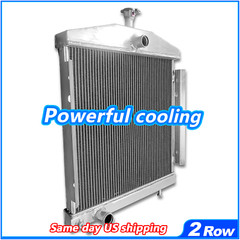 2 Rows Aluminum Radiator for Lincoln Welder 200 250 AMP SA200 SA250 G1087 H19491